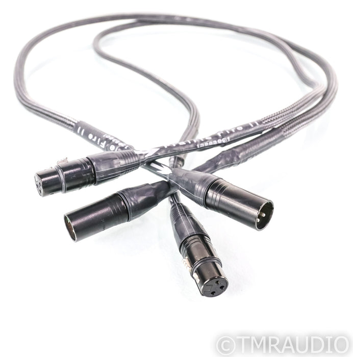 EnKlein Prairie Fire II XLR Cables; 1.5m Pair Balanced Interconnects