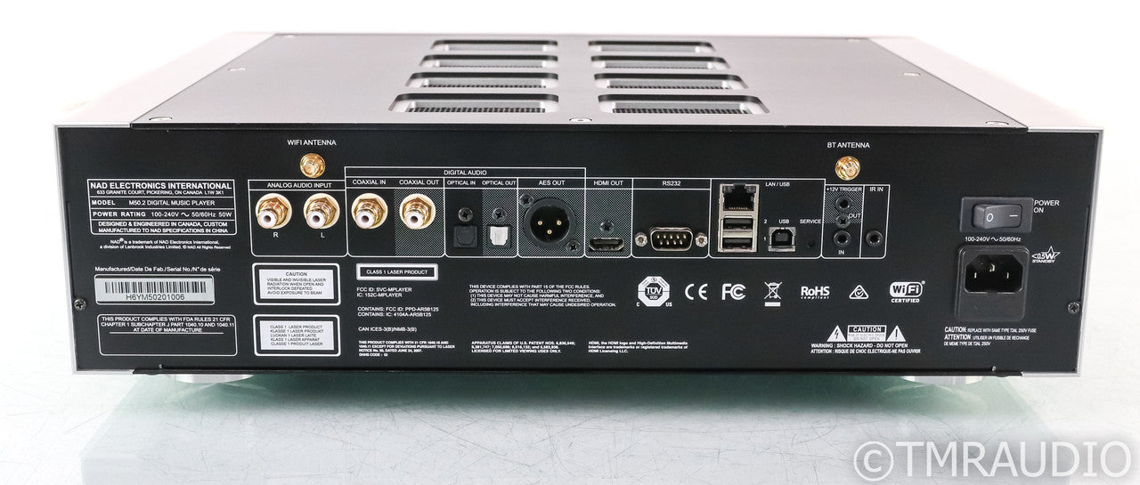 NAD M50.2 DAC / Network Streamer / Server; M-50.2; CD Player; D/A Converter