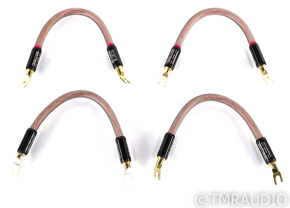 Tara Labs Prime M1 Speaker Link Speaker Jumper Cables; 13"; Set of 4