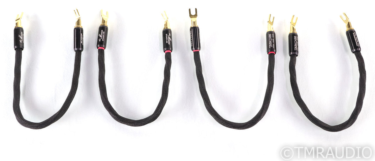 Tara Labs The Muse Speaker Link Speaker Jumper Cables; 17''; Set of 4