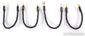 Tara Labs The Muse Speaker Link Speaker Jumper Cables; 17''; Set of 4