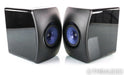 KEF LS50 Wireless Powered Bookshelf Speakers; LS50W;Gloss Black/Blue Pair