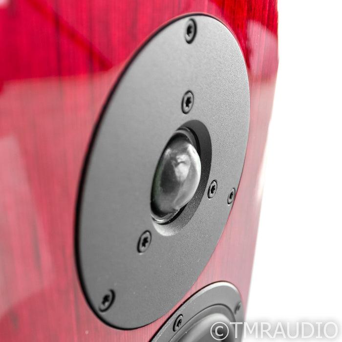 Dynaudio Special Forty Bookshelf Speakers; Gloss Red Birch Pair; 40th Anniversary
