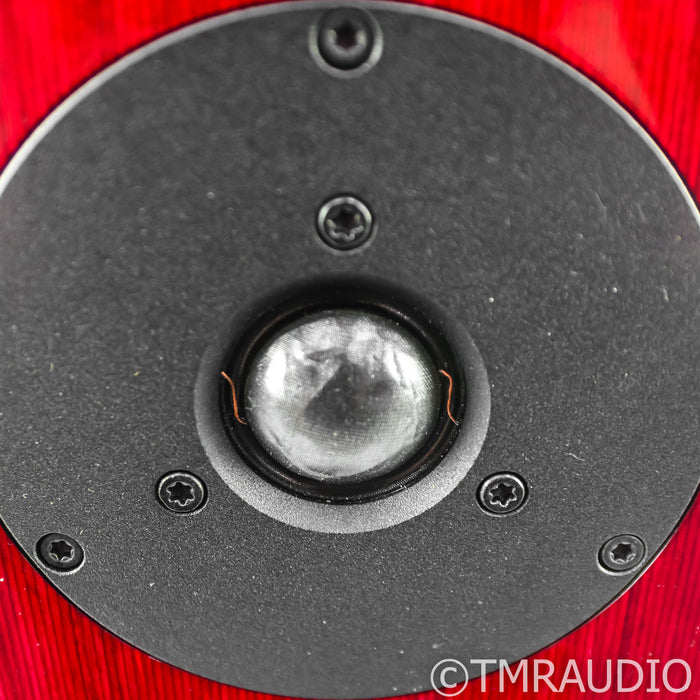 Dynaudio Special Forty Bookshelf Speakers; Gloss Red Birch Pair; 40th Anniversary