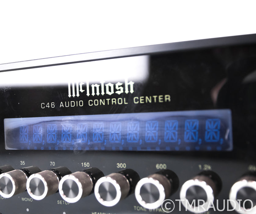 McIntosh C46 Stereo Preamplifier; C-46; Remote