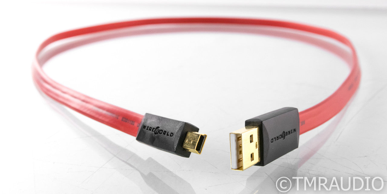Wireworld Starlight 7 Mini USB Cable; Single 1m Digital Interconnect