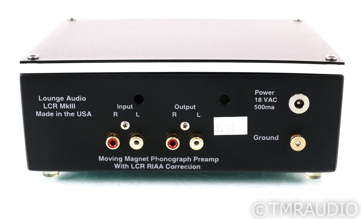Lounge Audio LCR MkIII MM Phono Preamplifier; Mark 3; Moving Magnet