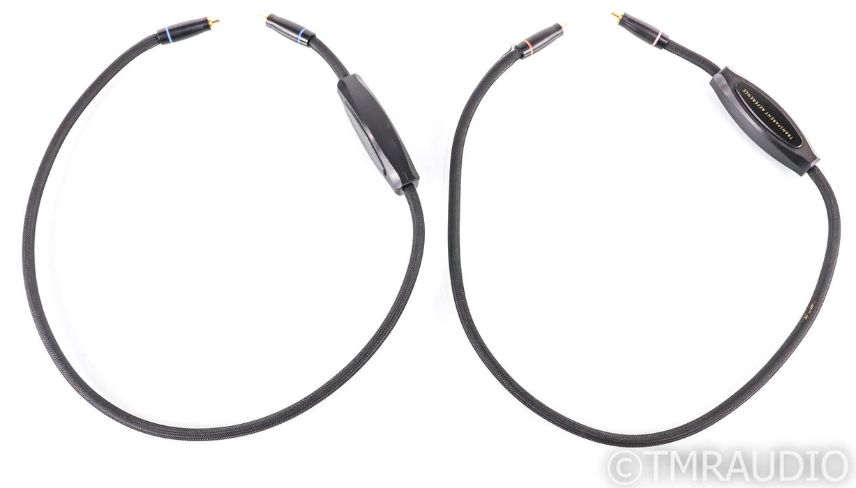Transparent Audio Reference Hi-Z RCA Cables; MM2; 1m Pair Interconnects