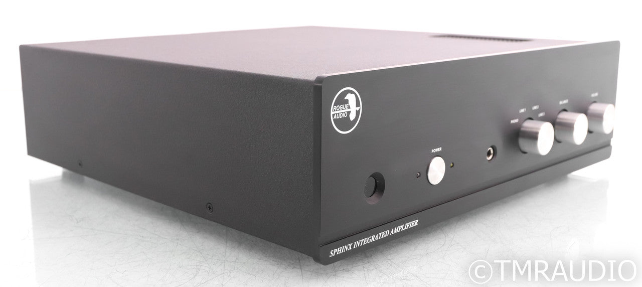 Rogue Audio Sphinx V2 Stereo Tube Hybrid Integrated Amplifier; Remote; MM Phono; Remote; MM Phono