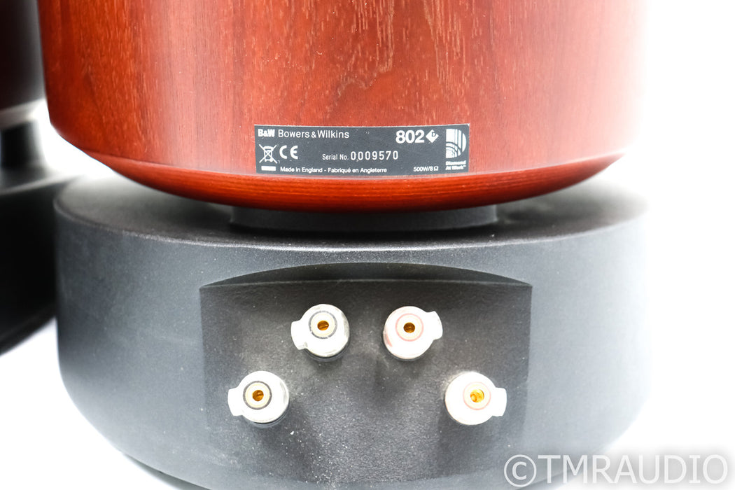 B&W 802D Floorstanding Speakers
