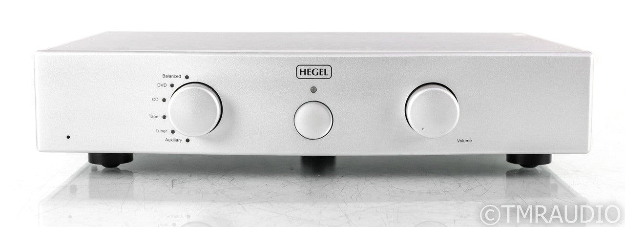 Hegel P4A MKII Stereo Preamplifier; P4A-MKII; Remote; Silver