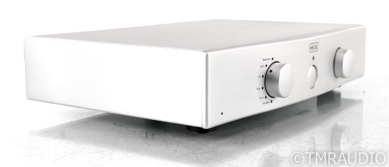 Hegel P4A MKII Stereo Preamplifier; P4A-MKII; Remote; Silver