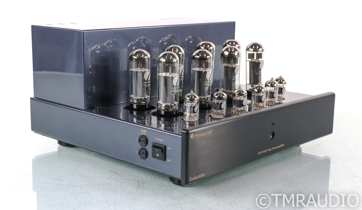 PrimaLuna EvoLution EVO 400 Stereo Tube Power Amplifier; Remote