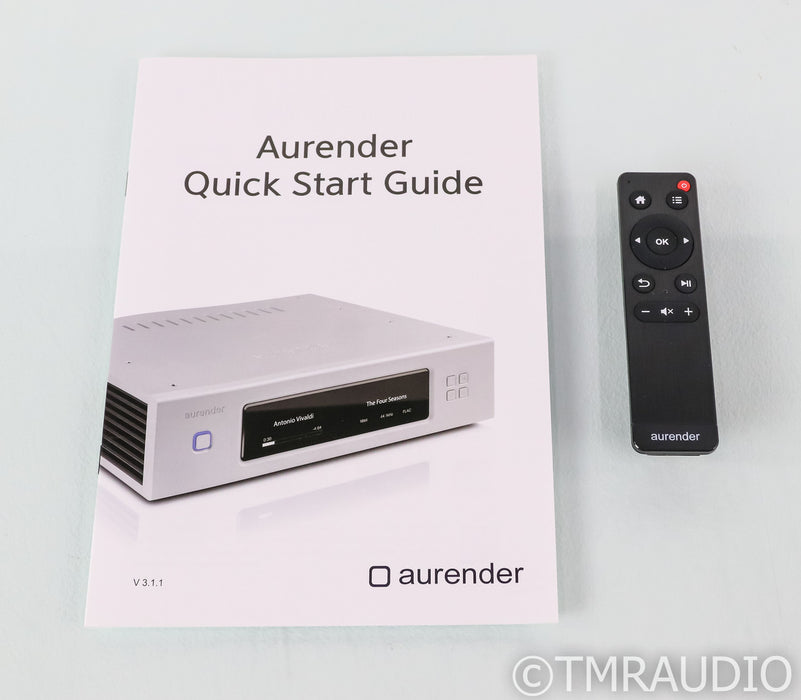 Aurender A100 Network Streamer / Server; A-100; Black; Remote; 2TB HDD