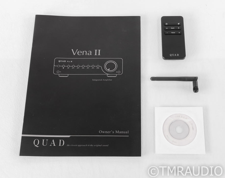 Quad Vena II Stereo Integrated Amplifier; Remote; Bluetooth