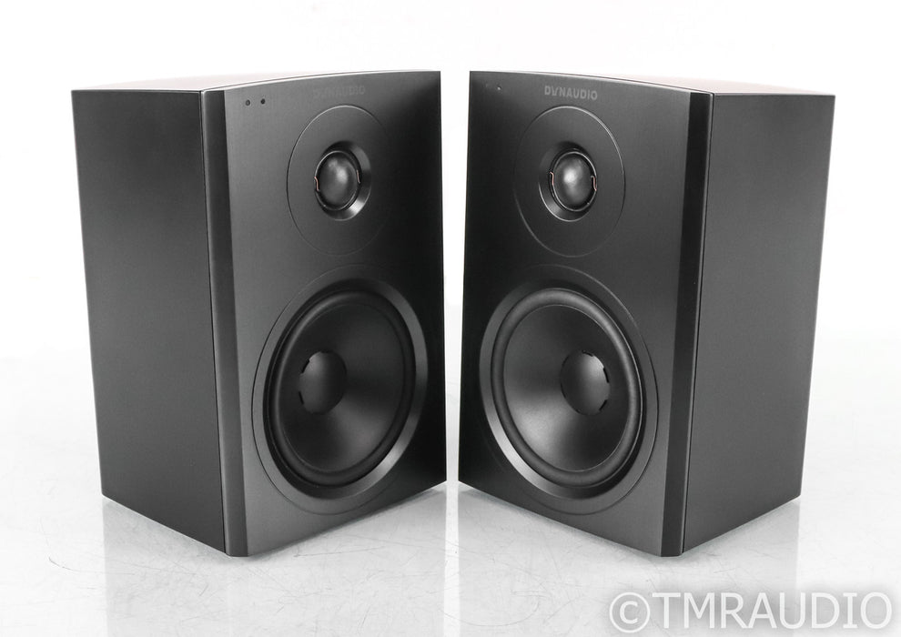 Dynaudio Xeo 10 Wireless Powered Bookshelf Speakers; Black Satin Pair; Remote