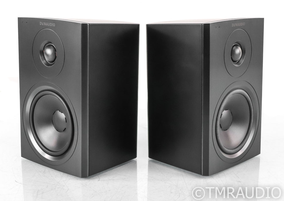 Dynaudio Xeo 10 Wireless Powered Bookshelf Speakers; Black Satin Pair; Remote