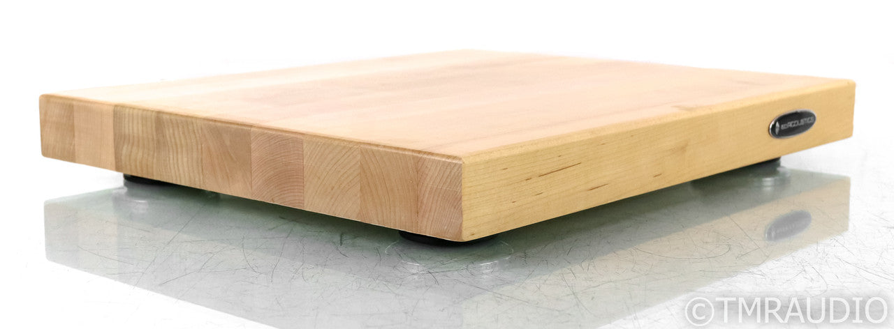 IsoAcoustics Delos 1815M1 Isolation Platform/Base; Maple; 18" x 15" x 1.75"