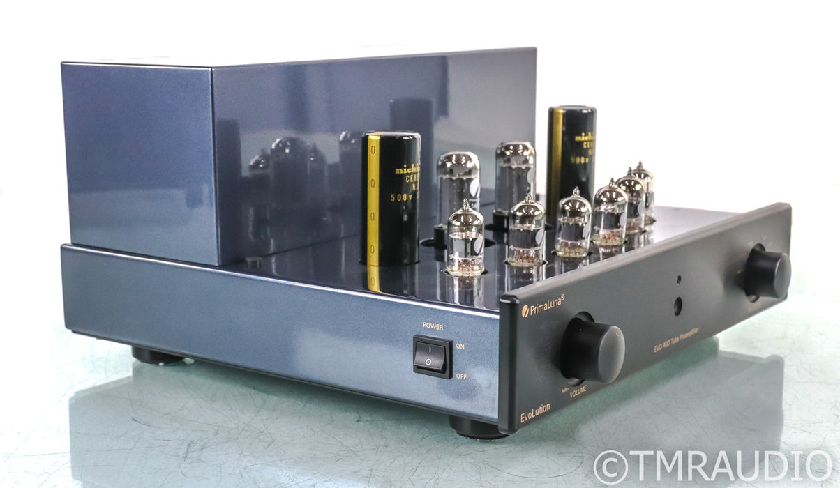 Primaluna EvoLution EVO 400 Stereo Tube Preamplifier; EVO-400; Remote