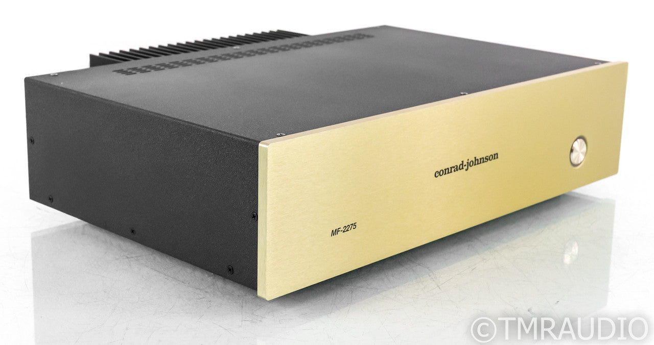 Conrad Johnson MF-2275 SE Stereo Power Amplifier; MF2275 (Low Hours!)
