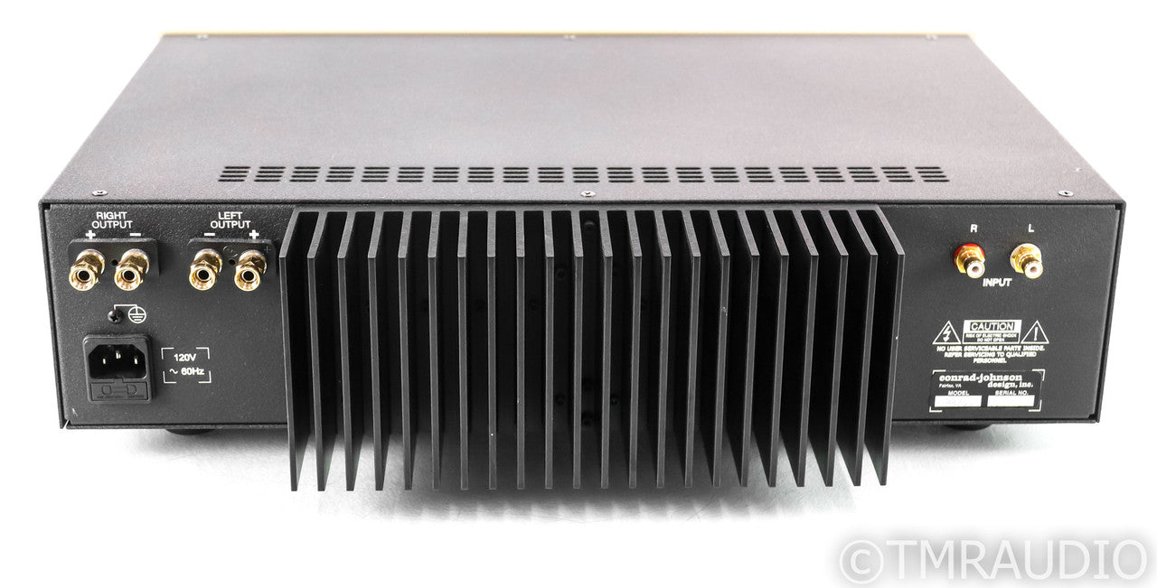 Conrad Johnson MF-2275 SE Stereo Power Amplifier; MF2275 (Low Hours!)