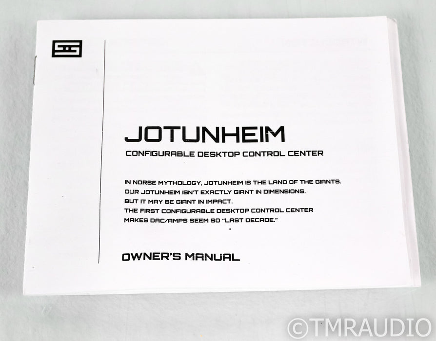 Schiit Jotunheim Headphone Amplifier / Preamplifier; Silver