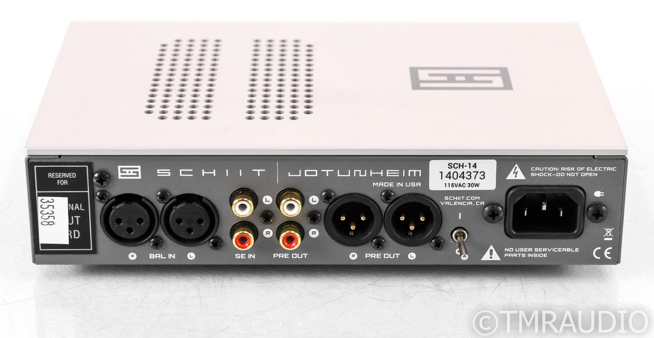 Schiit Jotunheim Headphone Amplifier / Preamplifier; Silver