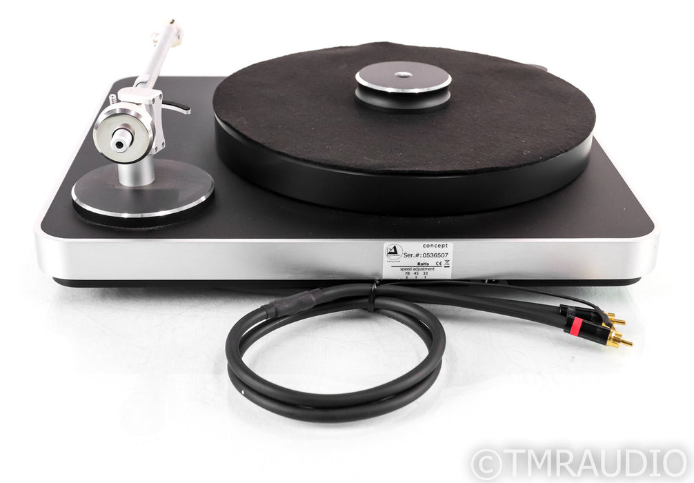 Clearaudio Concept Belt-Drive Turntable; Concept MM Cartridge