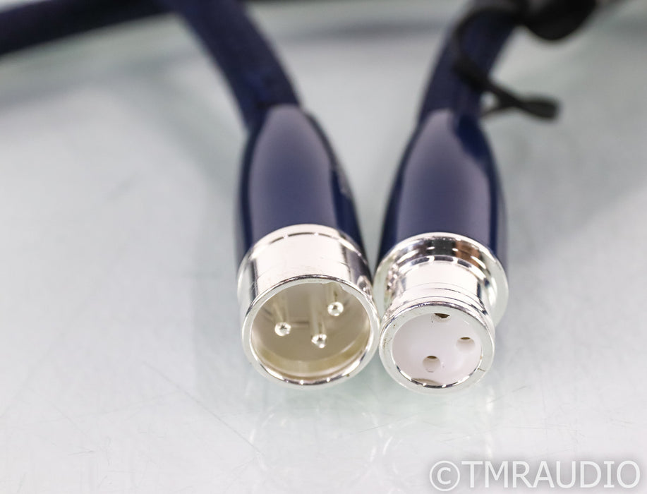 AudioQuest Water XLR Cables; 3m Pair Balanced Interconnects; 72v DBS