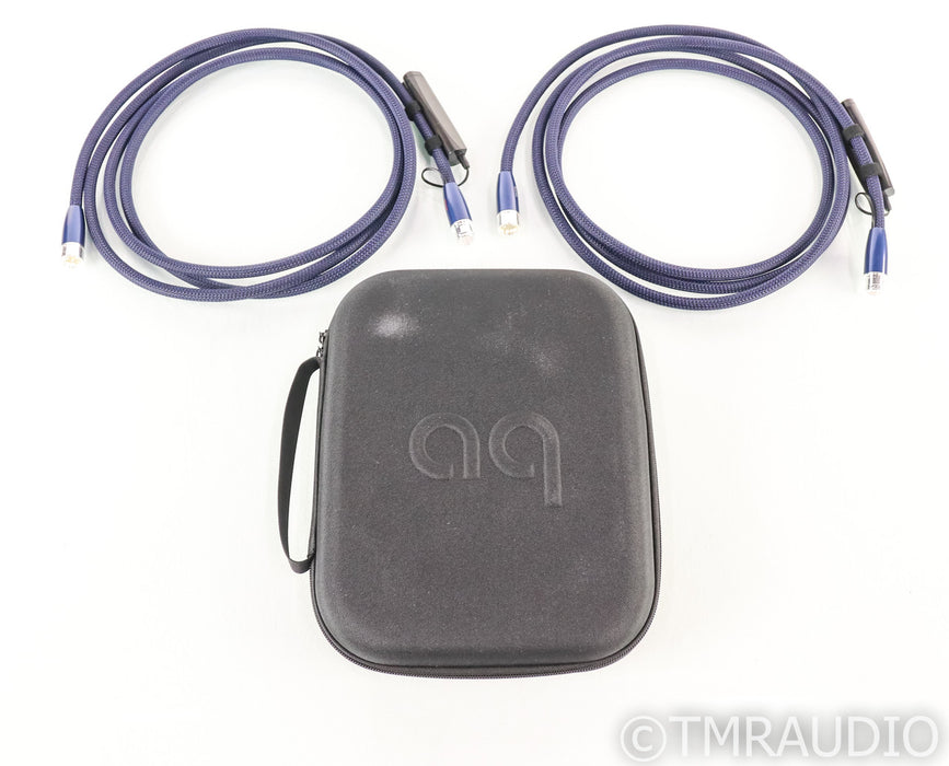 AudioQuest Water XLR Cables; 3m Pair Balanced Interconnects; 72v DBS