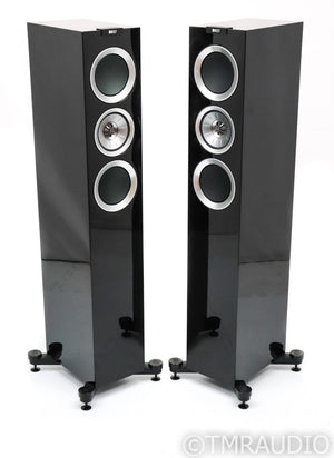 Kef R500 Floorstanding Speakers; R-500; Piano Black Pair; R-500; Piano Black Pair