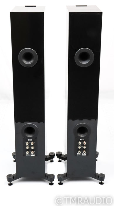 Kef R500 Floorstanding Speakers; R-500; Piano Black Pair; R-500; Piano Black Pair
