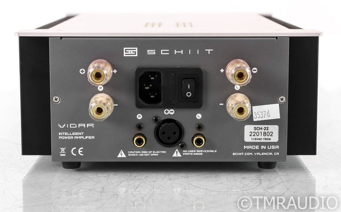 Schiit Vidar Stereo Power Amplifier; Silver