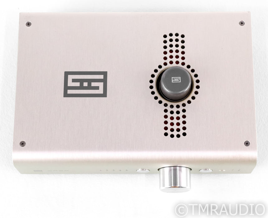Schiit Saga Stereo Tube Hybrid Preamplifier; Silver (No Remote)