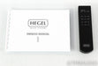 Hegel P20 Stereo Preamplifier; P-20; Silver; Remote