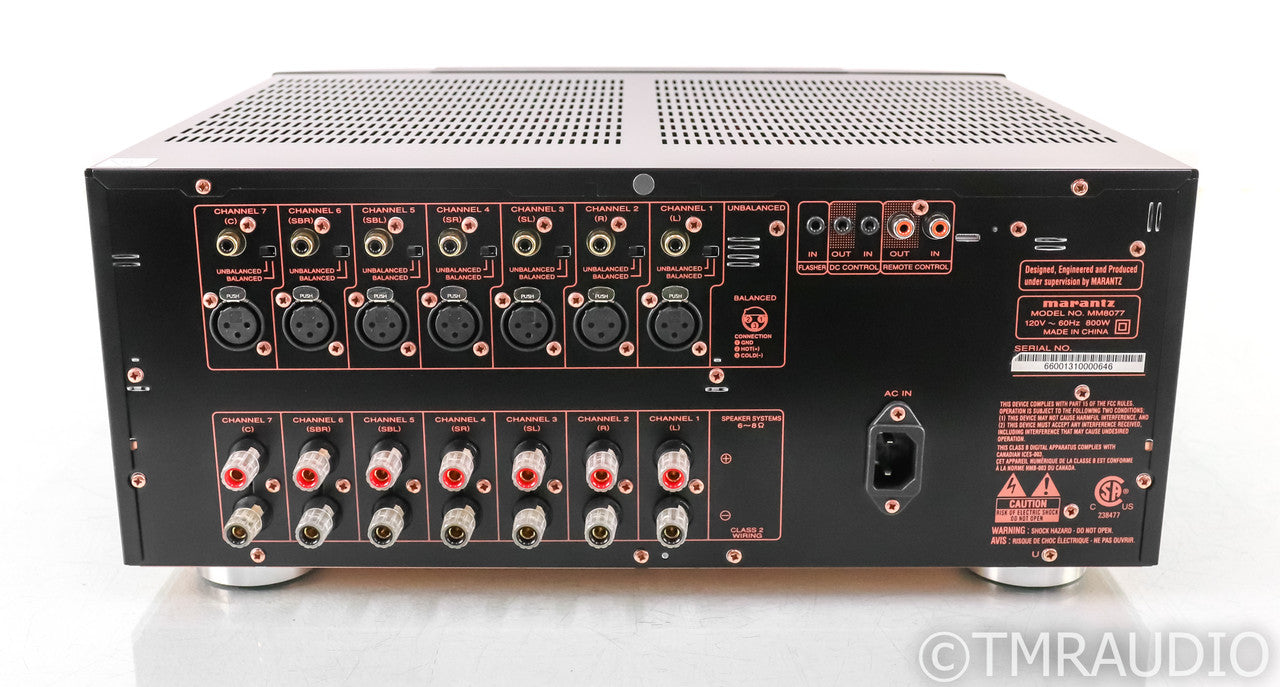 Marantz MM8077 7-Channel Power Amplifier; MM-8077
