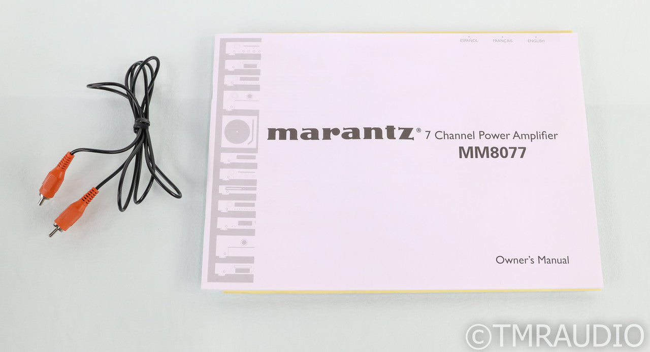 Marantz MM8077 7-Channel Power Amplifier; MM-8077