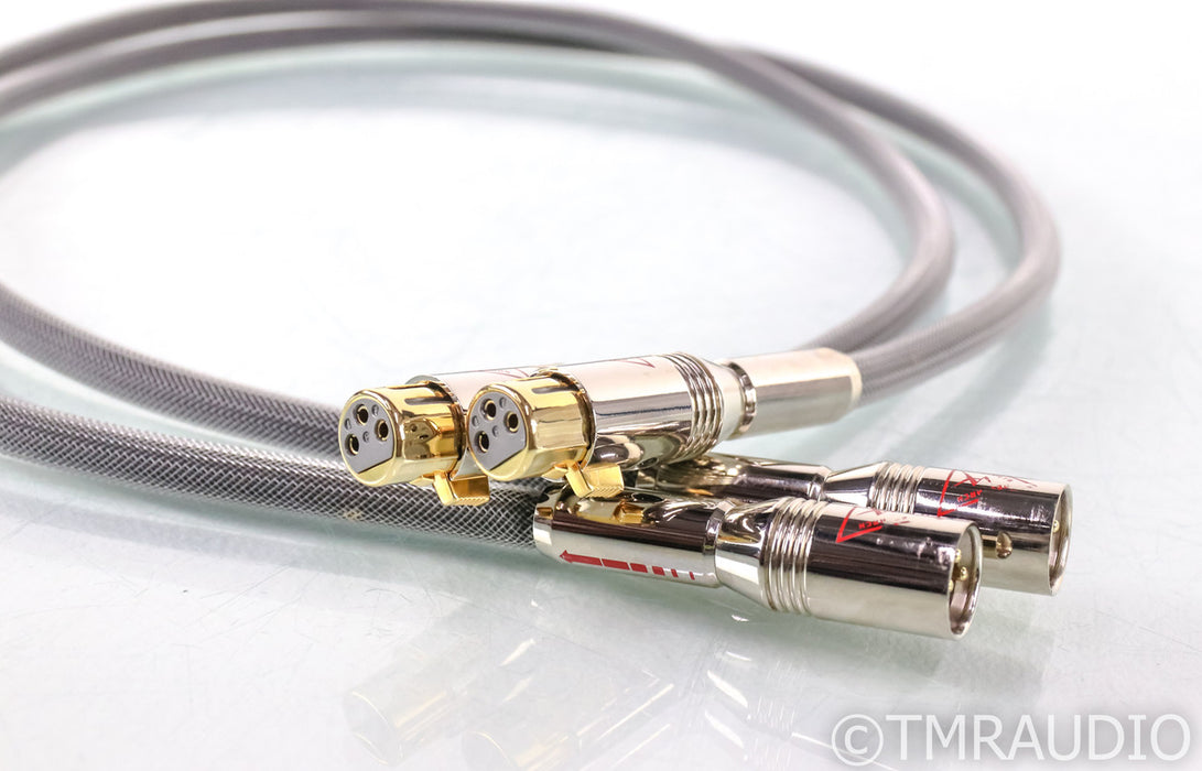 Shunyata Research Venom XLR Cables; 1m Pair Balanced Interconnects