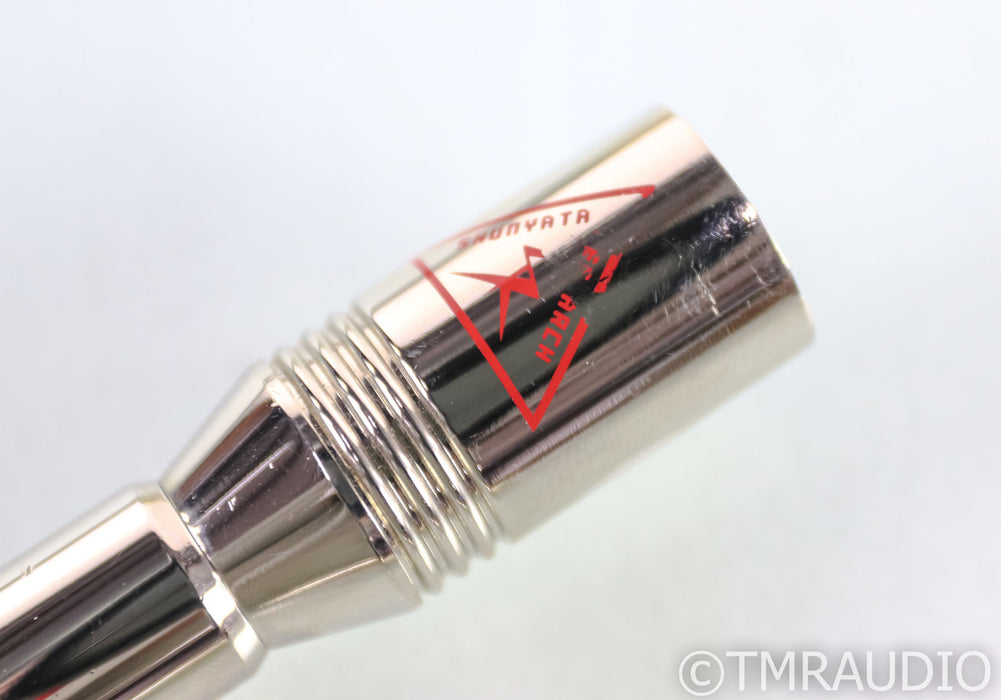 Shunyata Research Venom XLR Cables; 1m Pair Balanced Interconnects