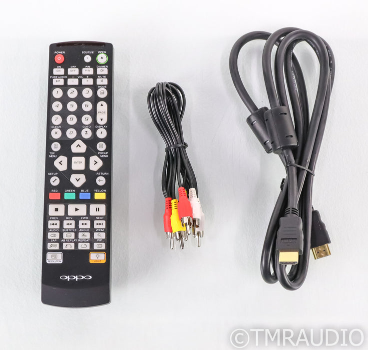 Oppo BDP-83 Special Edition Universal Blu-Ray Player; BDP83; Remote
