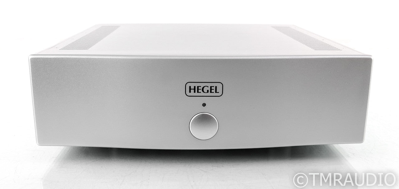 Hegel H20 Dual Mono Power Amplifier; H-20; Silver