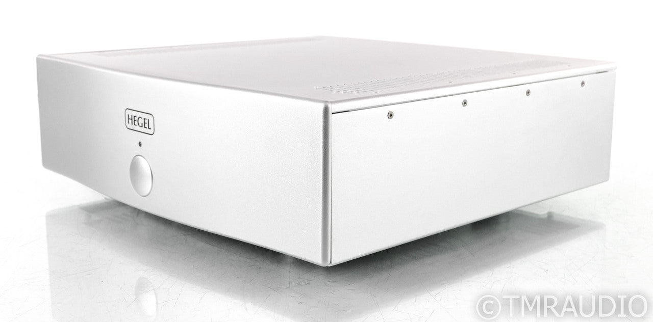 Hegel H20 Dual Mono Power Amplifier; H-20; Silver