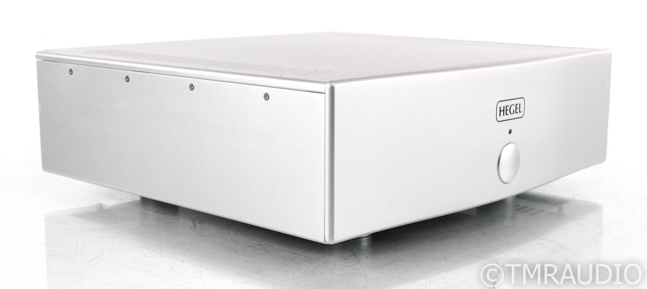 Hegel H20 Dual Mono Power Amplifier; H-20; Silver