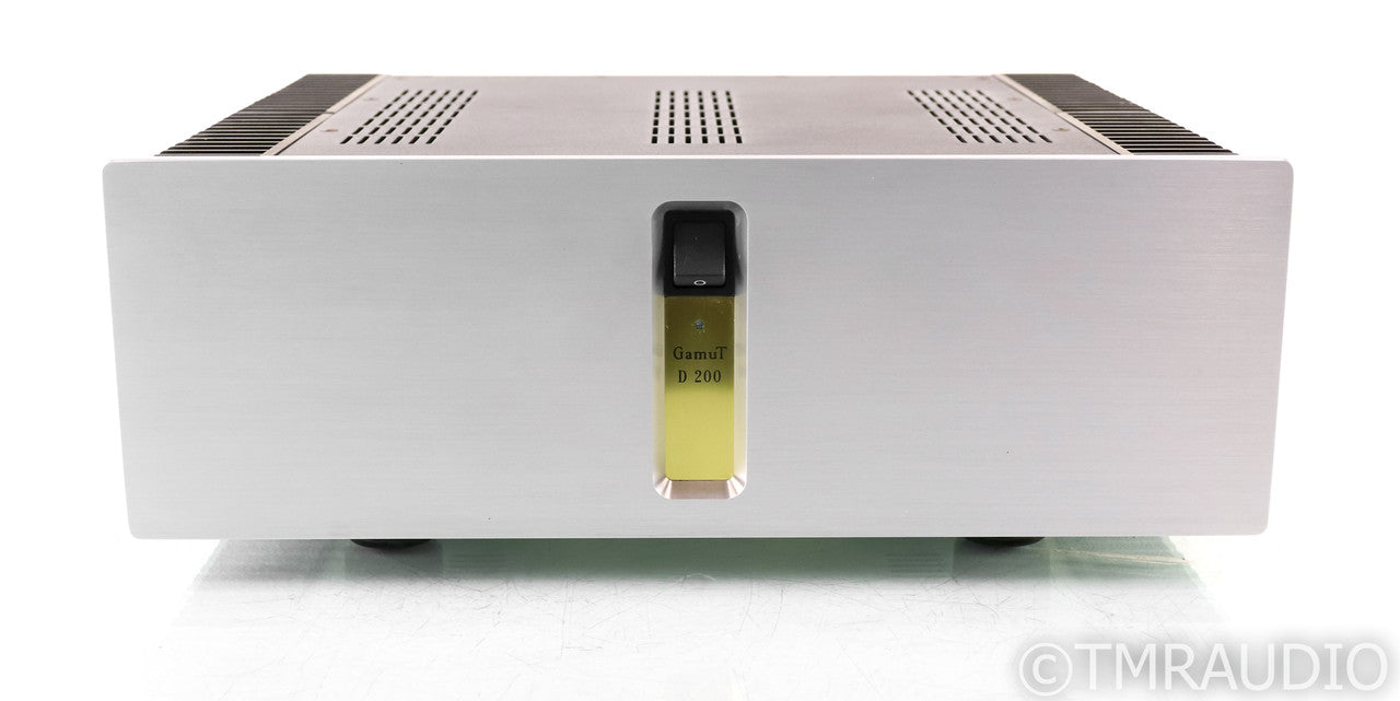 GamuT D200 Stereo Power Amplifier; D-200