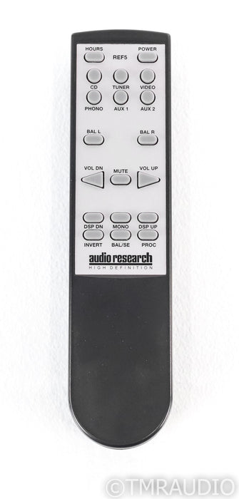 Audio Research Reference 5 Stereo Tube Preamplifier; Ref 5; Remote