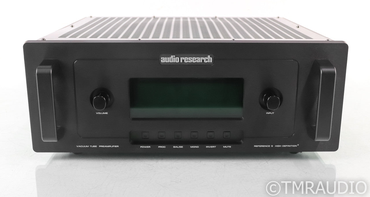 Audio Research Reference 5 Stereo Tube Preamplifier; Ref 5; Remote