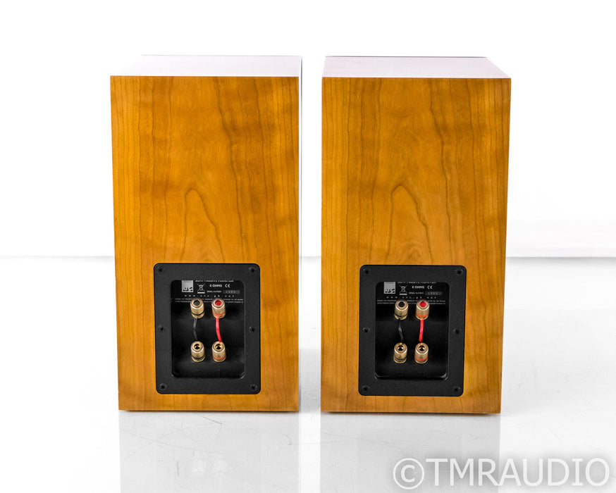 ATC SCM7 V2 Bookshelf Speakers; Light Cherry Pair