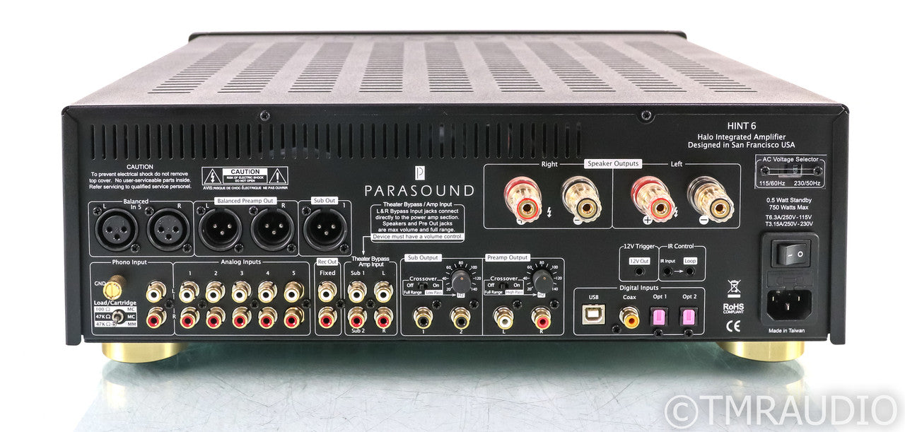 Parasound Halo HINT 6 2.1-Channel Integrated Amplifier