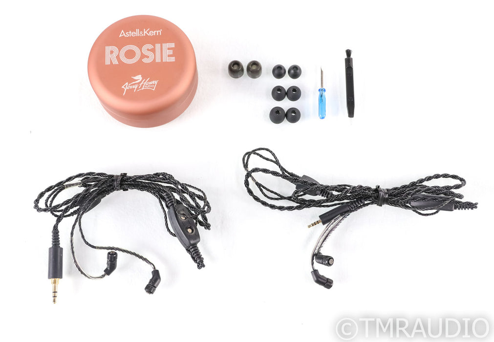 Astell & Kern / JH Audio Rosie In-Ear Monitors; Black and Rose Gold Pair