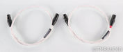 WyWires Platinum Series XLR Cables; 1m Pair Balanced Interconnects